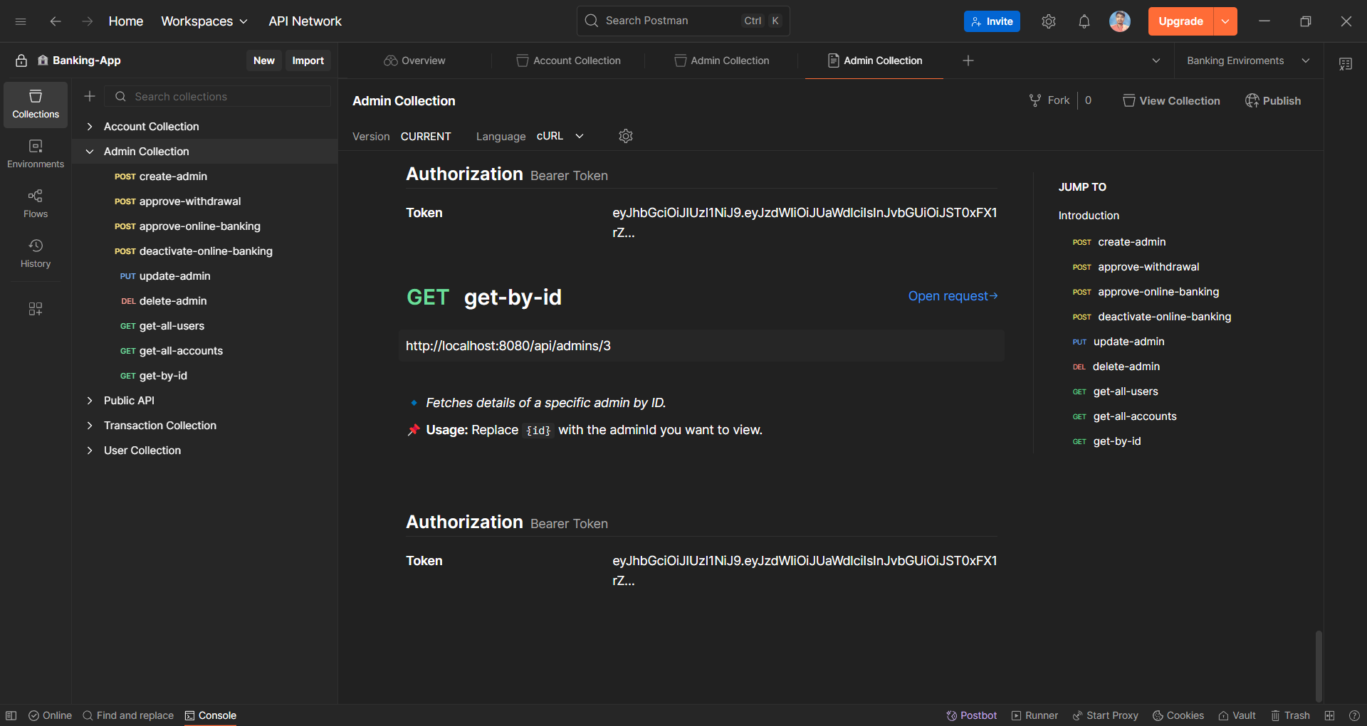 Banking App Screenshot