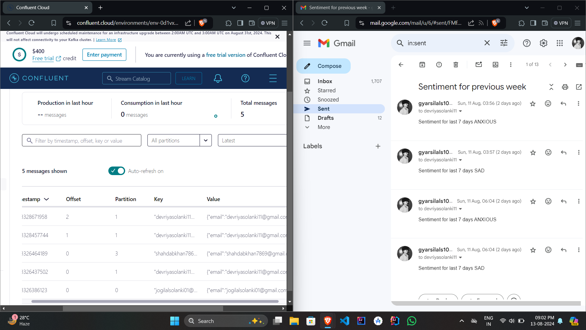 Journal App screenshot